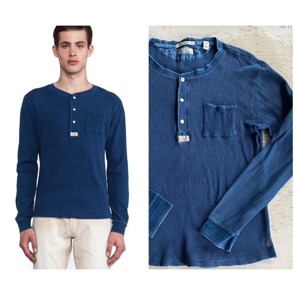 Scotch & Soda Other - SCOTCH & SODA Structured Long Sleeve Waffle Size Large